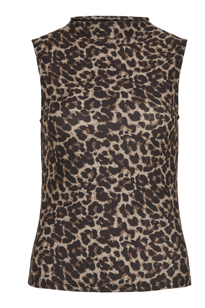 VILEOA S/L FUNNEL NECK TOP - NOOS 14112661 NOMAD/LEO